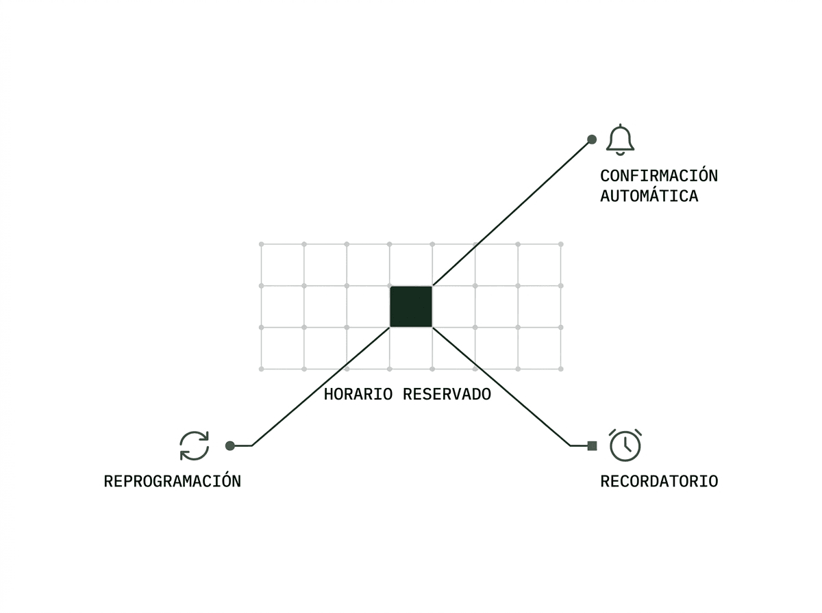Diagrama de agendamiento de citas